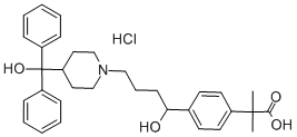 FEXOFENADINE HYDROCHLORIDE Structural