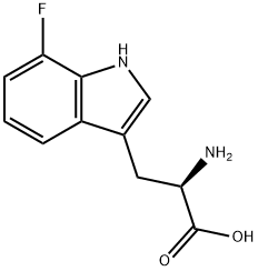 7-FLUORO-D-TRYPTOPHAN Structural