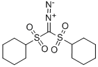 BIS(CYCLOHEXYLSULFONYL)DIAZOMETHANE Structural