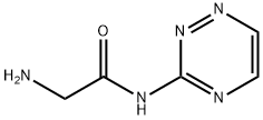 Acetamide,  2-amino-N-1,2,4-triazin-3-yl- Structural