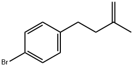 4-(4-Bromophenyl)-2-methylbut-1-ene Structural