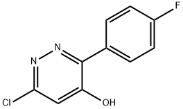 6-CHLORO-3-(4-FLUOROPHENYL)-4-PYRIDAZINOL