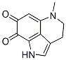 Pyrrolo[4,3,2-de]quinoline-7,8-dione, 1,3,4,5-tetrahydro-5-methyl- (9CI) Structural