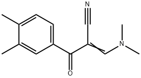 2-[(DIMETHYLAMINO)METHYLENE]-3-(3,4-DIMETHYLPHENYL)-3-OXO-PROPANENITRILE