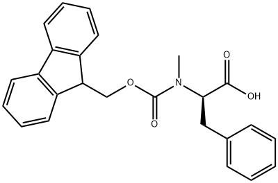 Fmoc-N-methyl-D-phenylalanine Structural