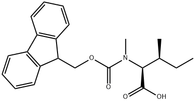 Fmoc-N-methyl-L-isoleucine Structural