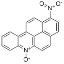 1-nitro-6-azabenzo(a)pyrene N-oxide Structural