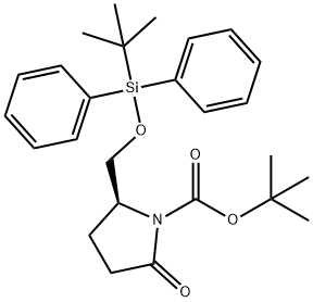 (2S)-2-[[[(1,1-DIMETHYLETHYL)DIPHENYLSILYL]OXY]METHYL]-5-OXO-1-PYRROLIDINECARBOXYLATE-1,1-DIMETHYLETHYL ESTER