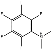 DIMETHYL(PENTAFLUOROPHENYL)SILANE Structural