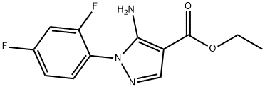 5-AMINO-1-(2,4-DIFLUOROPHENYL)-1H-PYRAZOLE-4-CARBOXYLIC ACID ETHYL ESTER