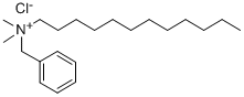 Dodecyldimethylbenzylammonium chloride Structural