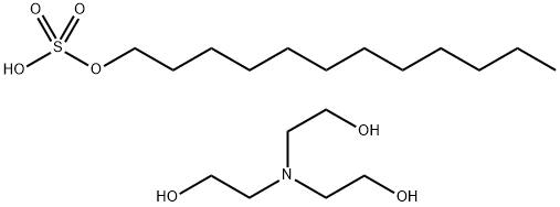 TRIETHANOLAMINE LAURYL SULFATE Structural