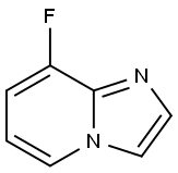 Imidazo[1,2-a]pyridine, 8-fluoro- (9CI) Structural