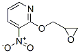 Pyridine, 3-nitro-2-(oxiranylmethoxy)- (9CI) Structural