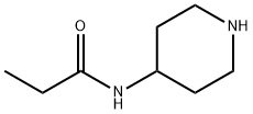 Propanamide, N-4-piperidinyl- Structural