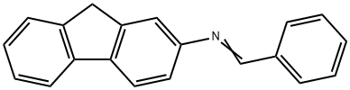 BENZYLIDENE 2-FLUORENAMINE Structural