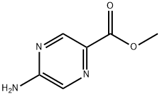 5-Aminopyrazine-2-carboxylic acid methyl ester Structural