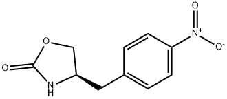 (S)-4-(4'-Nitrobenzyl)-1,3-oxazolidine-2-one Structural