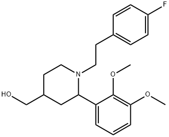 (+/-)-ALPHA-(2,3-DIMETHOXY-PHENYL)-1-[2-(4-FLUOROPHENYL)ETHYL]-4-PIPERIDINE-METHANOL