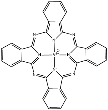 Oxyvanadium phthalocyanine Structural