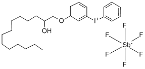 PHENYL-[M-(2-HYDROXYTETRADECYLOXY)PHENYL]IODONIUM HEXAFLUOROANTIMONATE