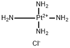 Tetraammineplatinum(II) chloride hydrate Structural