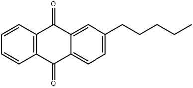 2-Amylanthraquinone Structural