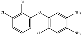 1,2-BENZENEDIAMINE, 4-CHLORO-5-(2,3-DICHLOROPHENOXY)-