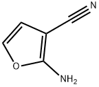 3-Furancarbonitrile,2-amino-(9CI) Structural