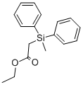 ETHYL (DIPHENYLMETHYLSILYL)ACETATE Structural