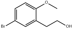 4-BROMO-2-HYDROXYETHYL-1-METHOXYPHENYL Structural