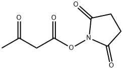 N-HYDROXYSUCCINIMIDYL ACETOACETATE Structural