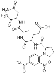 DNP-PRO-GLU-ALA-ASN-NH2 Structural