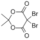 5,5-DIBROMOMELDRUM'S ACID Structural