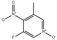 3-FLUORO-4-NITRO-5-PICOLINE 1-OXIDE Structural