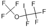 1-IODO-1-(TRIFLUOROMETHOXY)TETRAFLUOROETHANE Structural