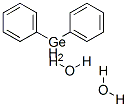 diphenylgermanium dihydrate Structural
