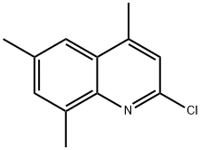 2-CHLORO-4,6,8-TRIMETHYL-QUINOLINE Structural