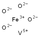 iron vanadium tetraoxide Structural