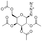 1-AZIDO-1-DEOXY-BETA-D-GALACTOPYRANOSIDE TETRAACETATE Structural