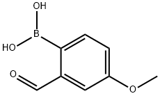 4-Methoxy-2-formylphenylboronic acid Structural