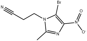 3-(5-BROMO-2-METHYL-4-NITRO-1H-IMIDAZOL-1-YL)PROPANENITRILE Structural