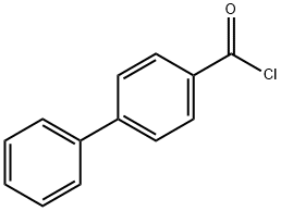 4-Biphenylcarbonyl chloride Structural