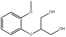 2-(2-methoxyphenoxy)propane-1,3-diol Structural Picture