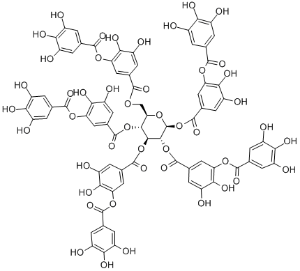 Tannic acid Structural
