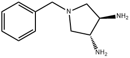 (R,R)-N-BENZYL-3,4-TRANS-DIAMINOPYRROLIDINE Structural