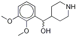 rac (2,3-Dimethoxyphenyl)-4-piperidinemethanol Structural