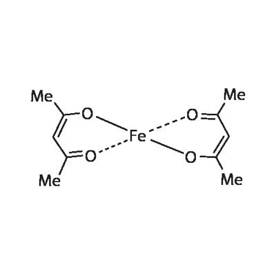 Ferrous acetylacetonate Structural Picture