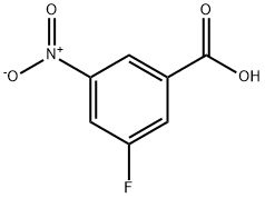 3-FLUORO-5-NITROBENZOIC ACID Structural