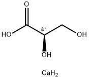 D(+)GLYCERIC ACID HEMICALCIUM SALT Structural